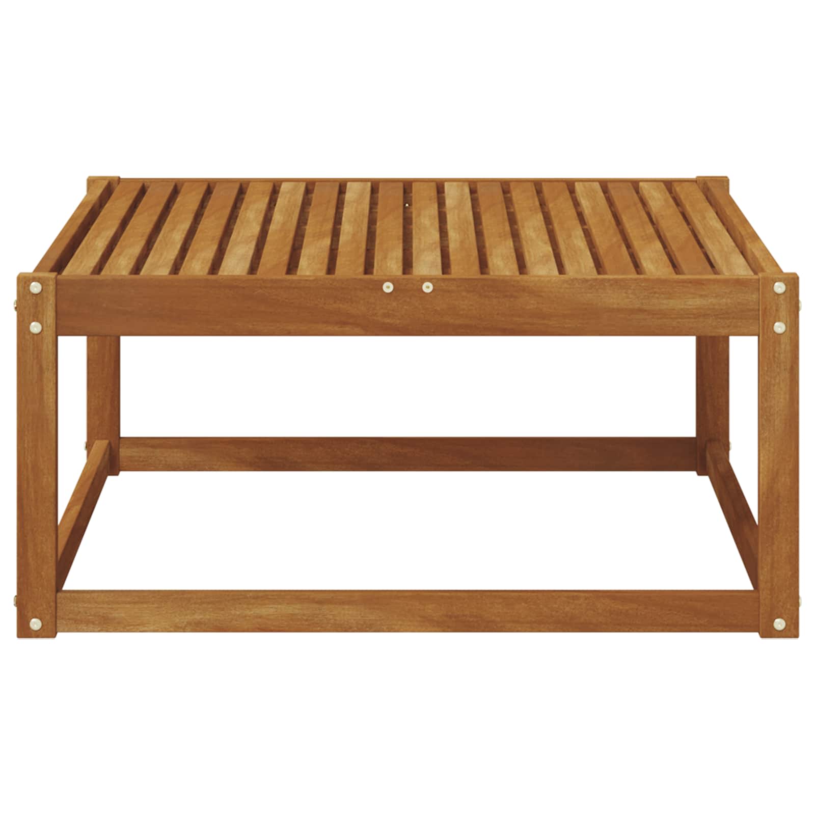 Buiten Tafel Massief Acaciahout Naturel 79 x 79 x 37 cm