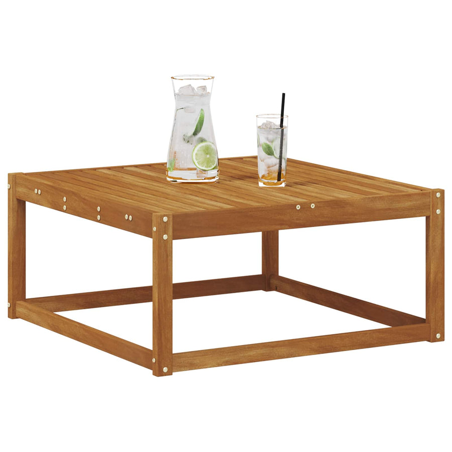 Buiten Tafel Massief Acaciahout Naturel 79 x 79 x 37 cm