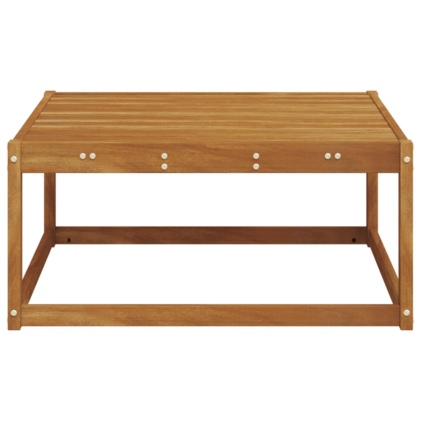Buiten Tafel Massief Acaciahout Naturel 79 x 79 x 37 cm