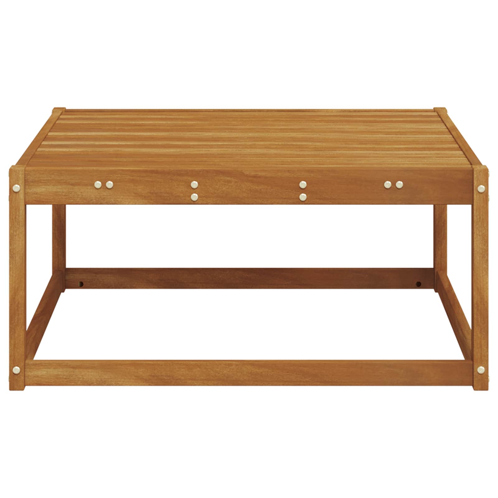 Buiten Tafel Massief Acaciahout Naturel 79 x 79 x 37 cm