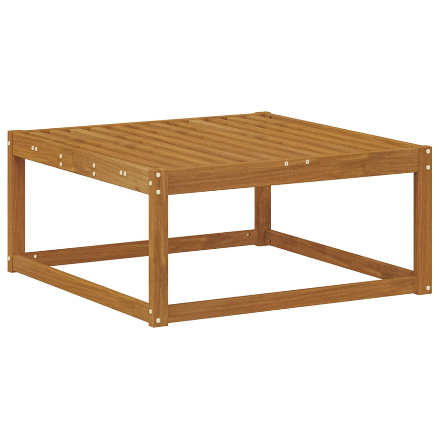 Buiten Voetenbank Massief Acaciahout Naturel 79 x 79 x 37 cm