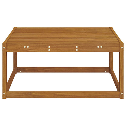 Buiten Voetenbank Massief Acaciahout Naturel 79 x 79 x 37 cm