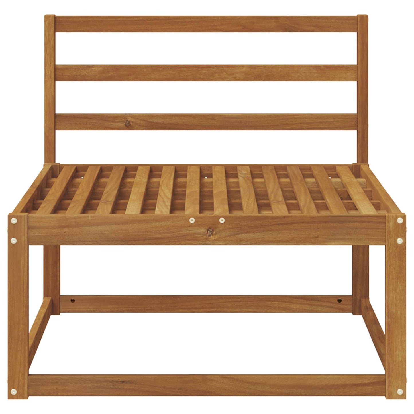 Buiten Midden Sofa Massief Acaciahout Naturel 79 x 83 x 73 cm