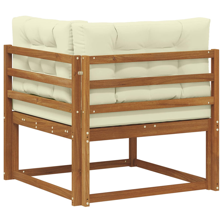 Outdoor Hoekbank Massief Acaciahout Naturel