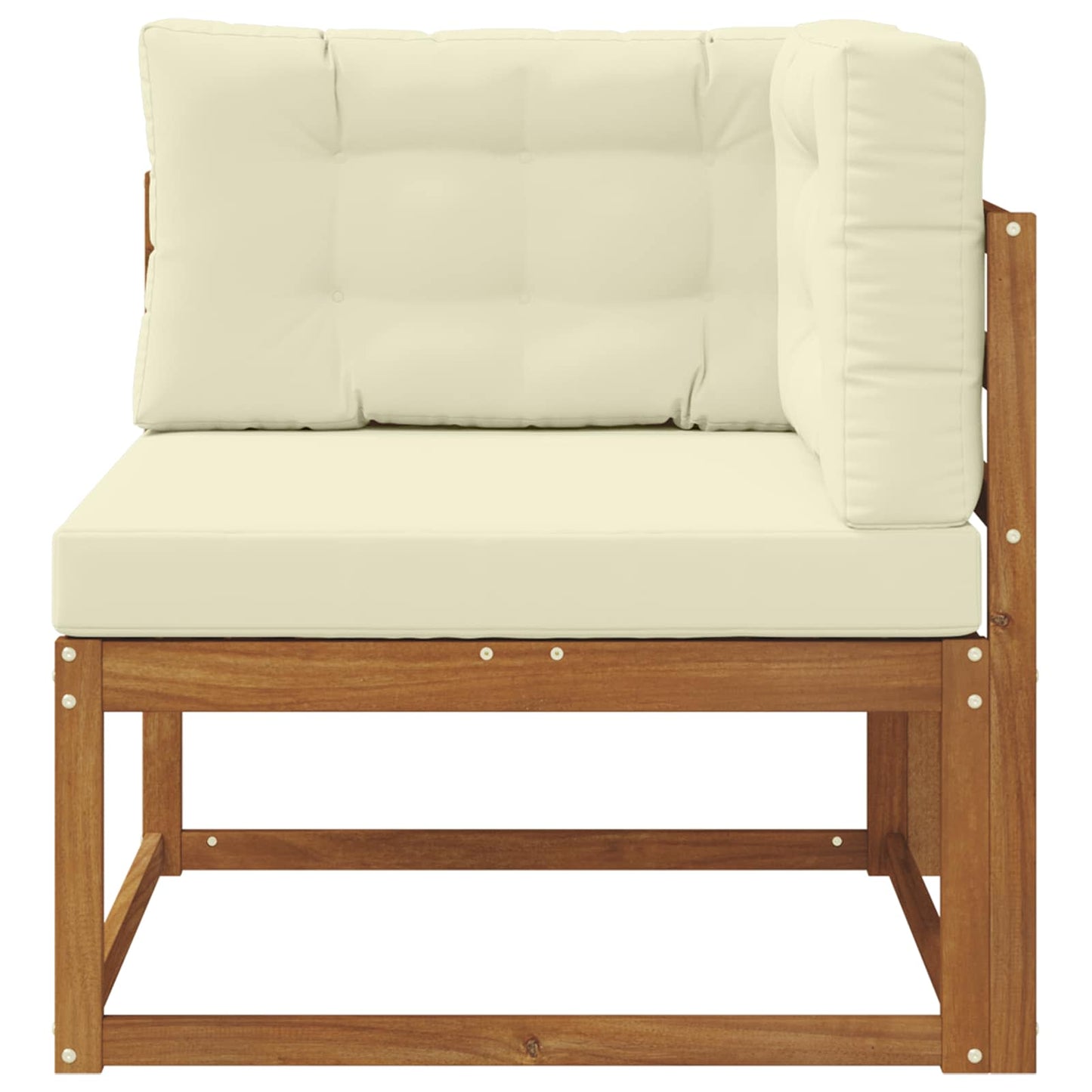 Outdoor Hoekbank Massief Acaciahout Naturel