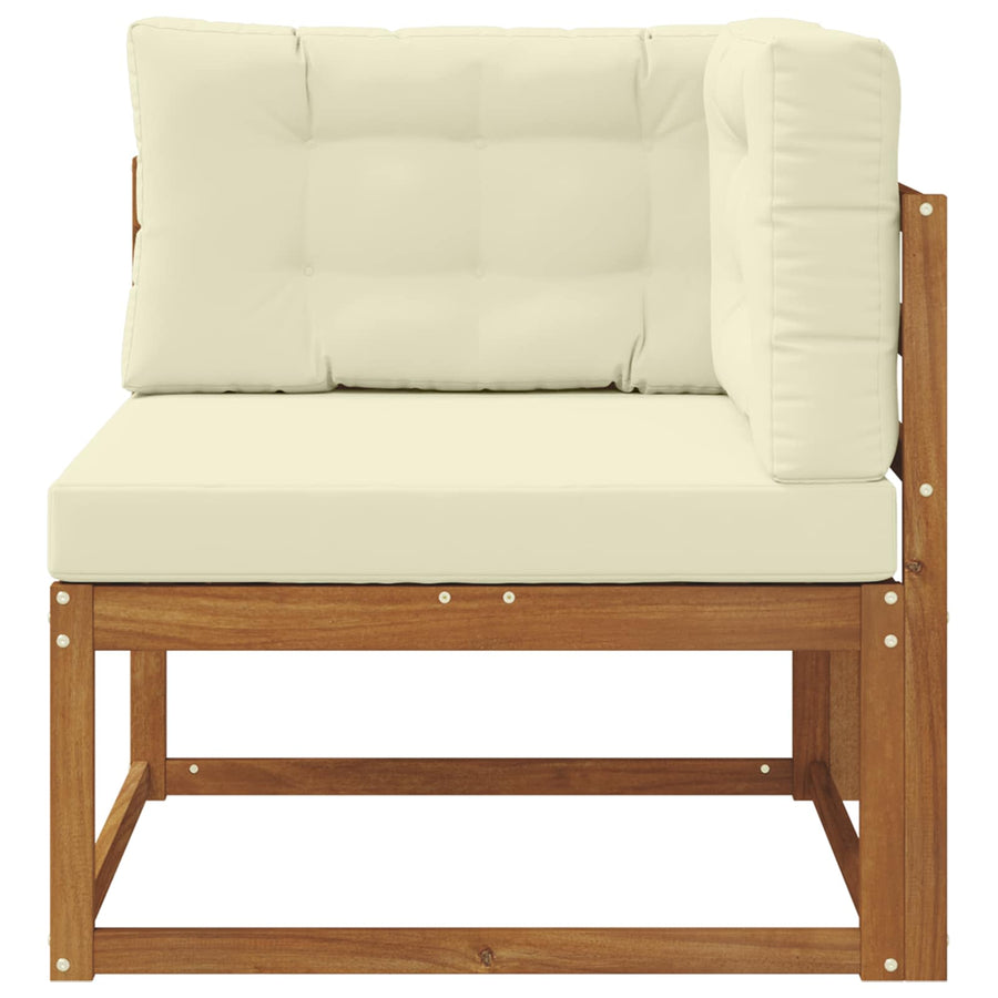 Outdoor Hoekbank Massief Acaciahout Naturel