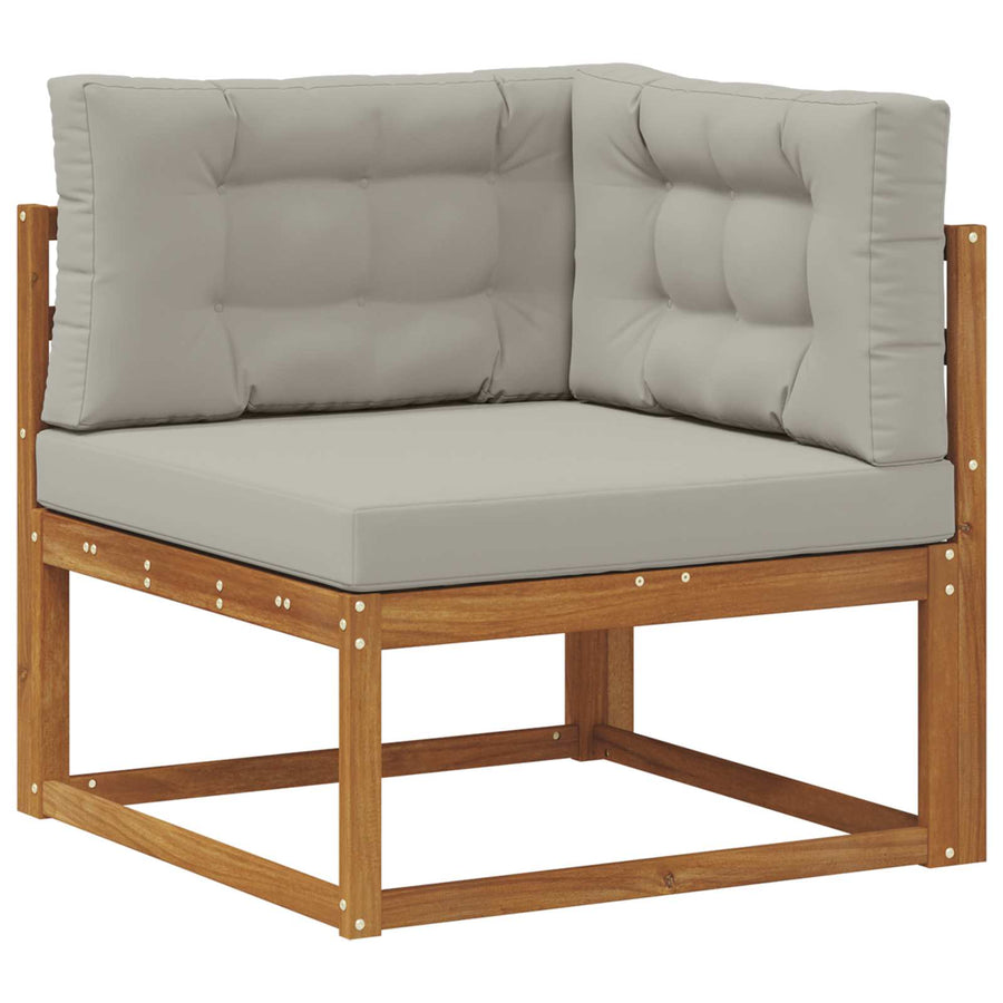 Outdoor Hoekbank Massief Acaciahout Naturel