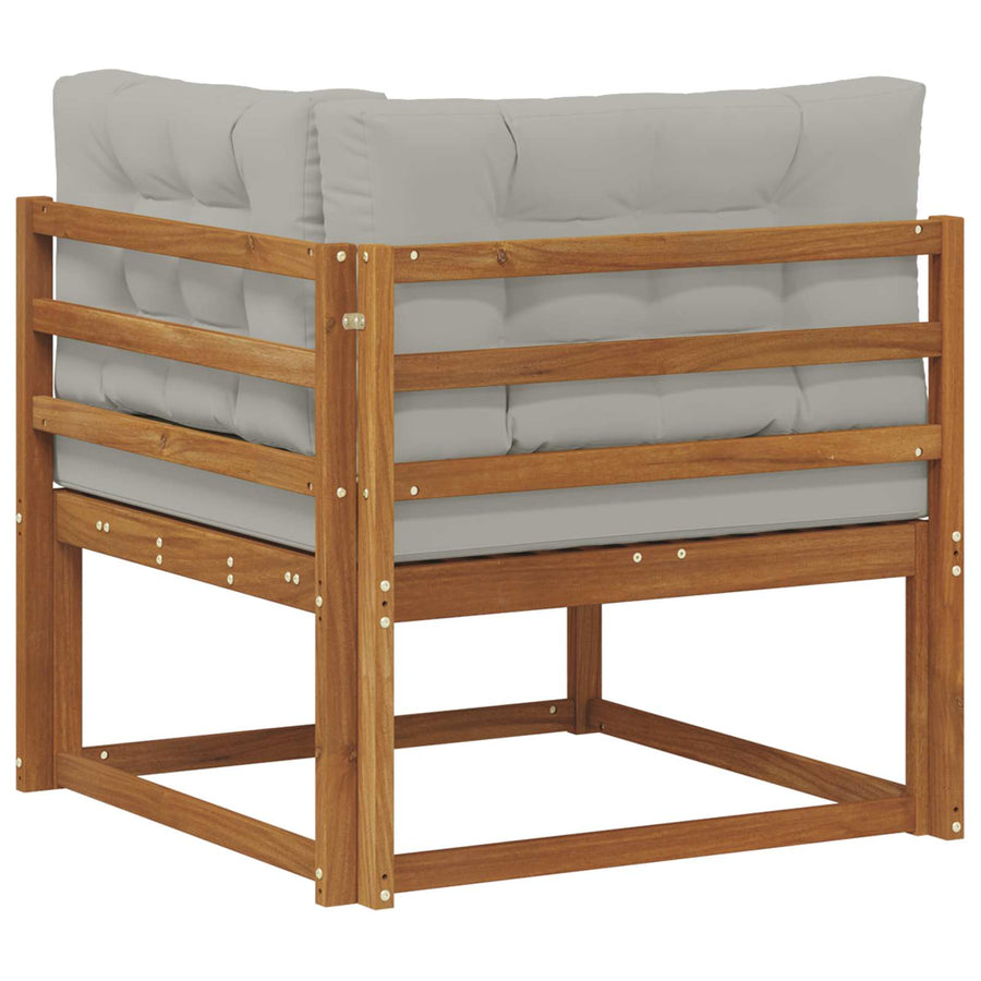 Outdoor Hoekbank Massief Acaciahout Naturel
