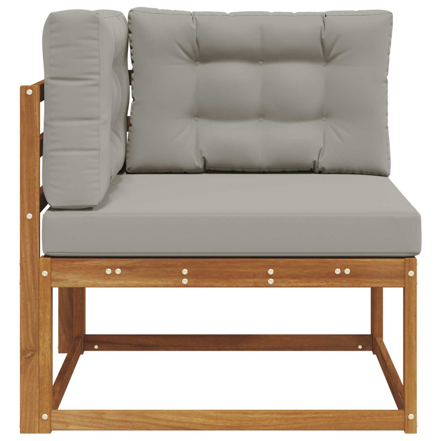 Outdoor Hoekbank Massief Acaciahout Naturel