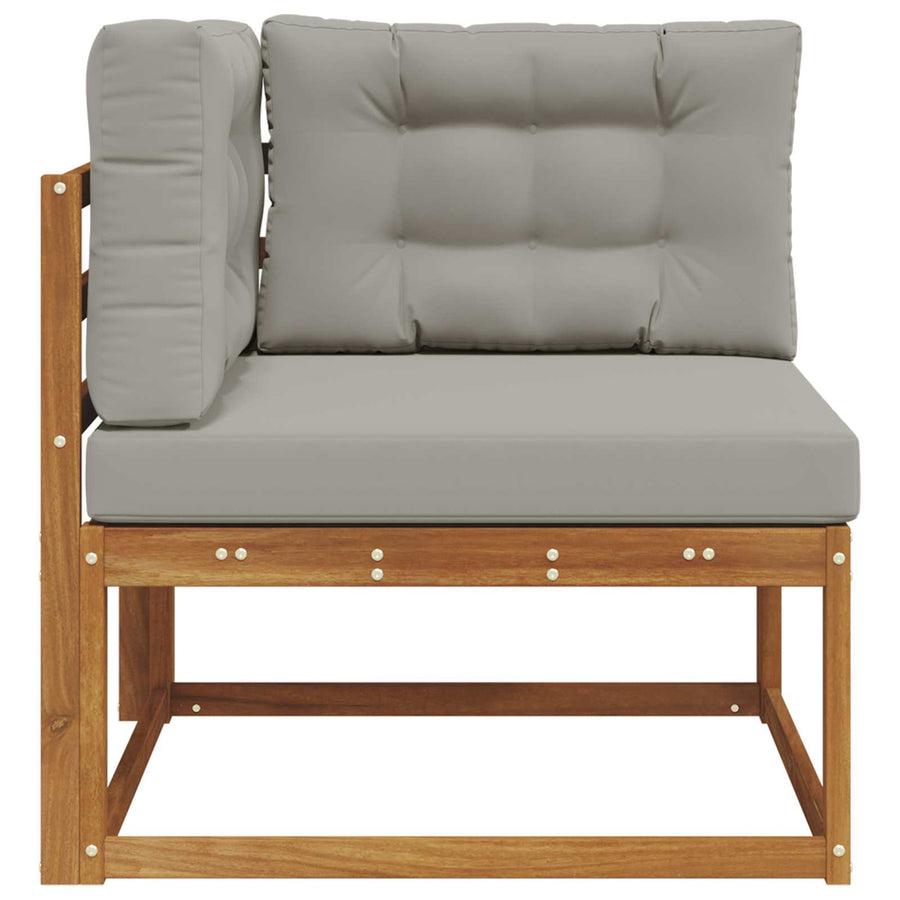 Outdoor Hoekbank Massief Acaciahout Naturel