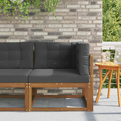Outdoor Hoekbank Massief Acaciahout Naturel