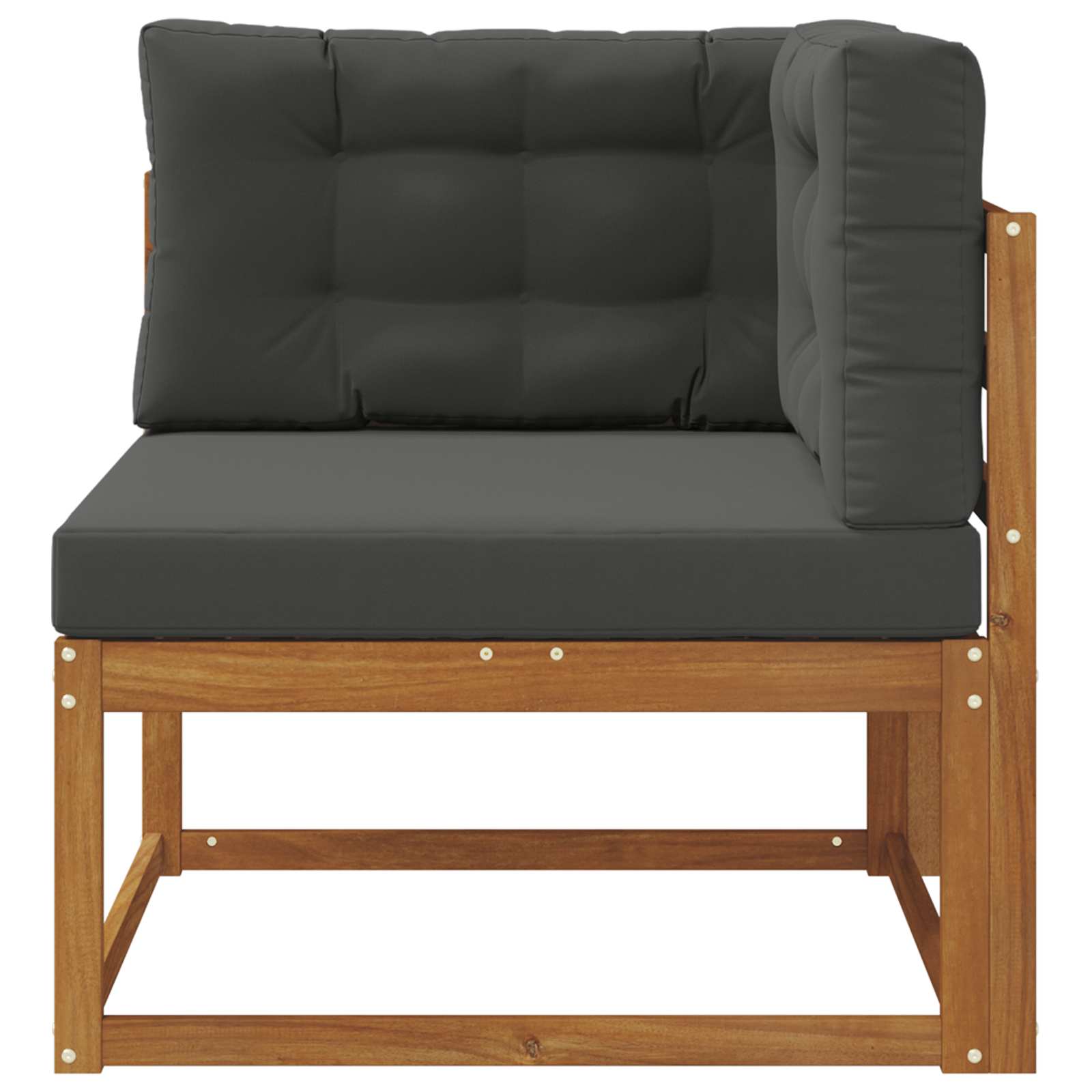 Outdoor Hoekbank Massief Acaciahout Naturel