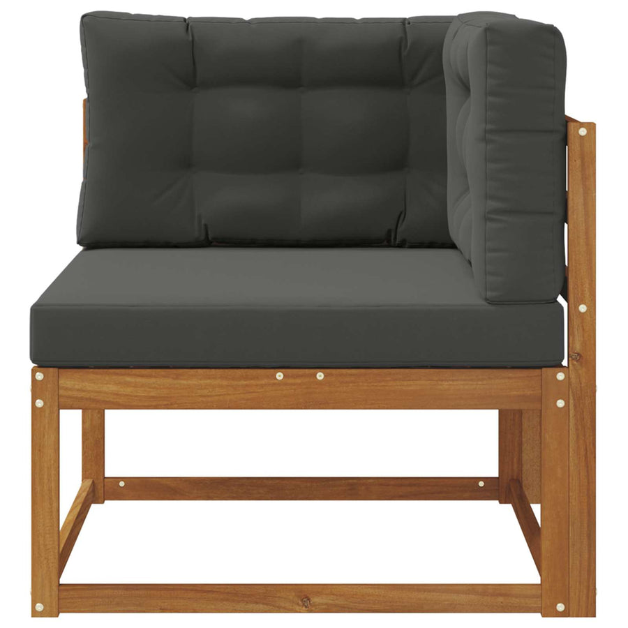 Outdoor Hoekbank Massief Acaciahout Naturel