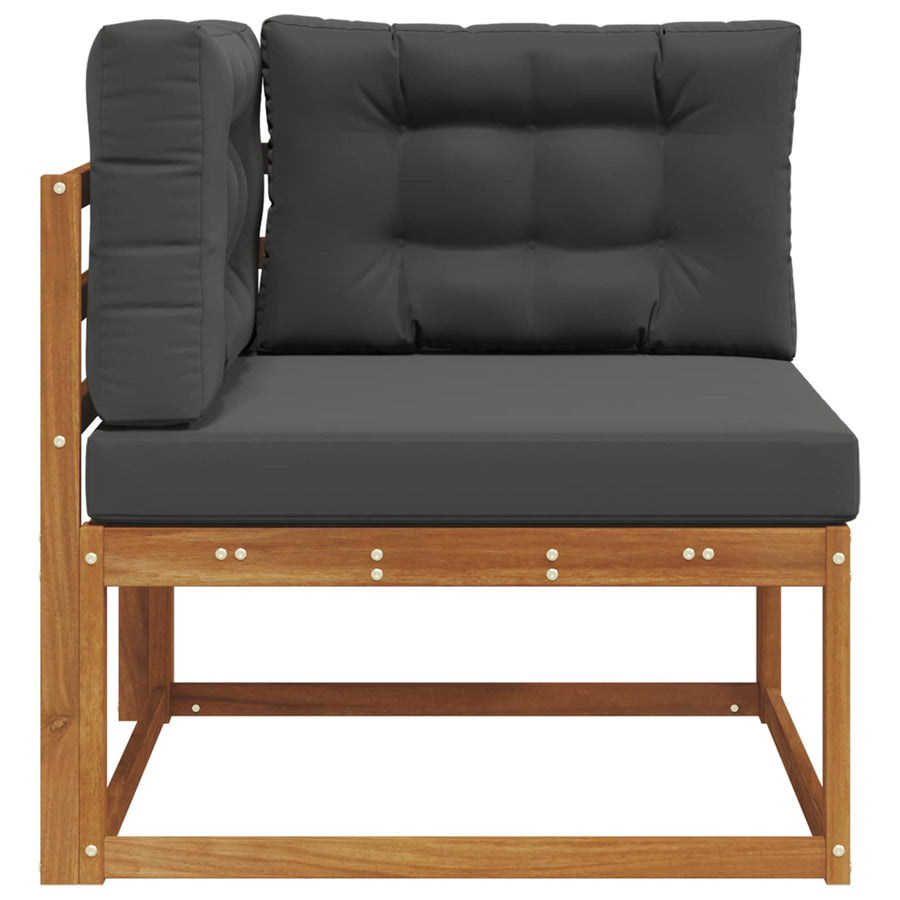 Outdoor Hoekbank Massief Acaciahout Naturel