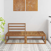 Modulaire tuinbank massief acaciahout naturel 158x83x73 cm