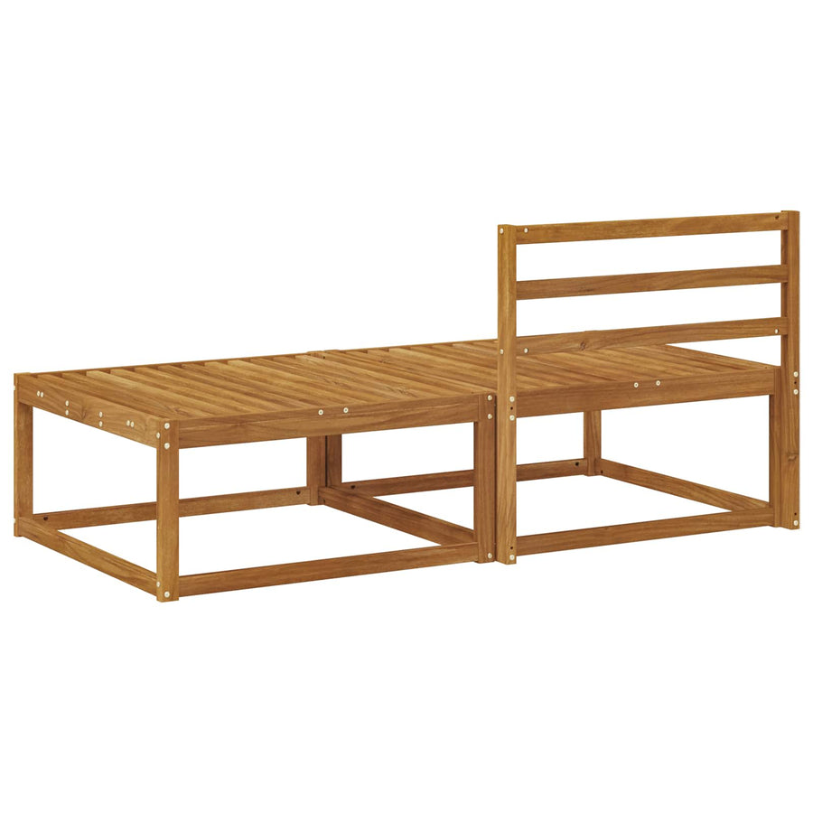 Sectie Sofa Eenheden 2 Stuk Naturel Massief Acaciahout