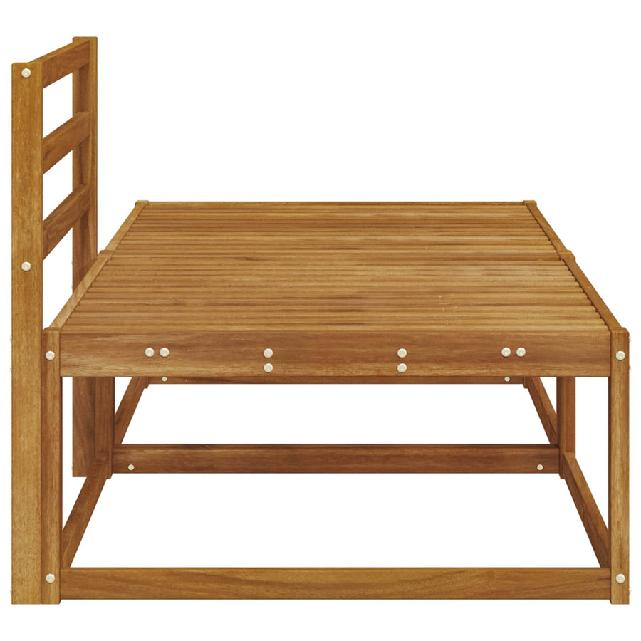 Sectie Sofa Eenheden 2 Stuk Naturel Massief Acaciahout