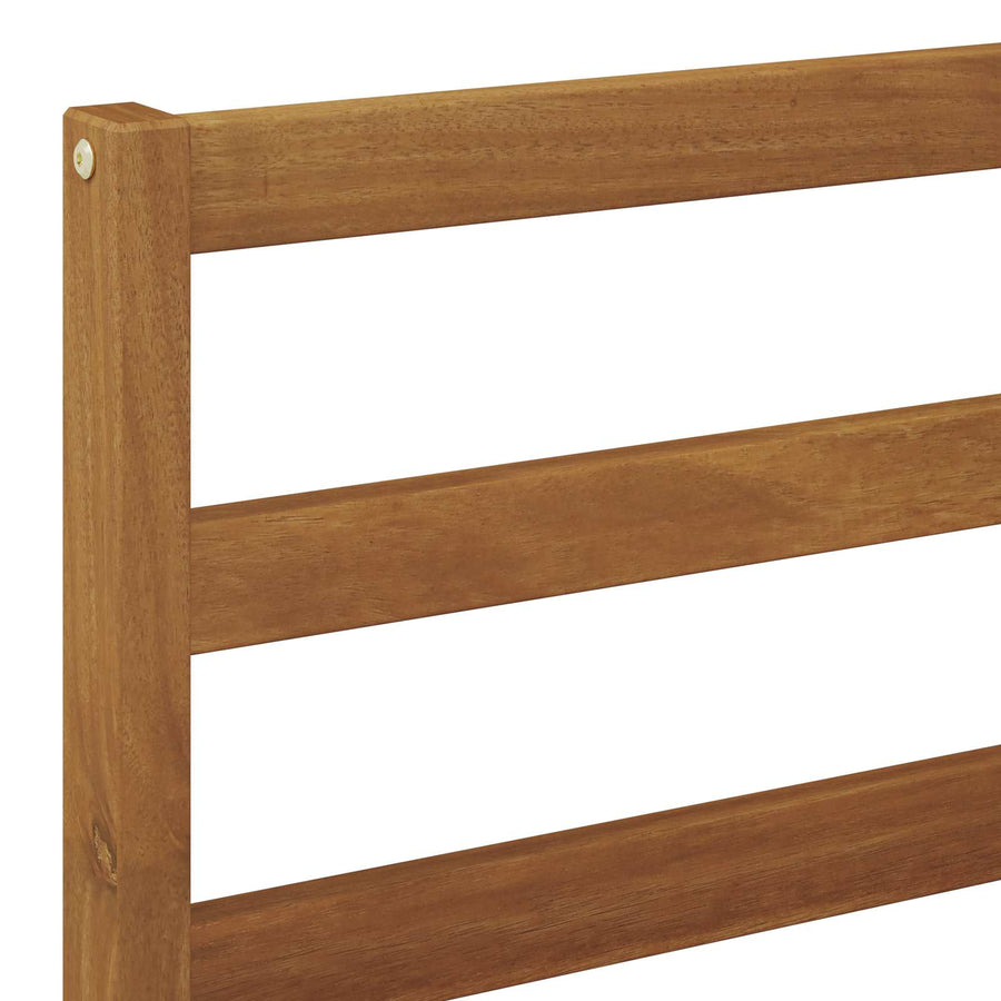Buiten Eindbank Naturel 115 x 83 x 73 cm Massief Acaciahout
