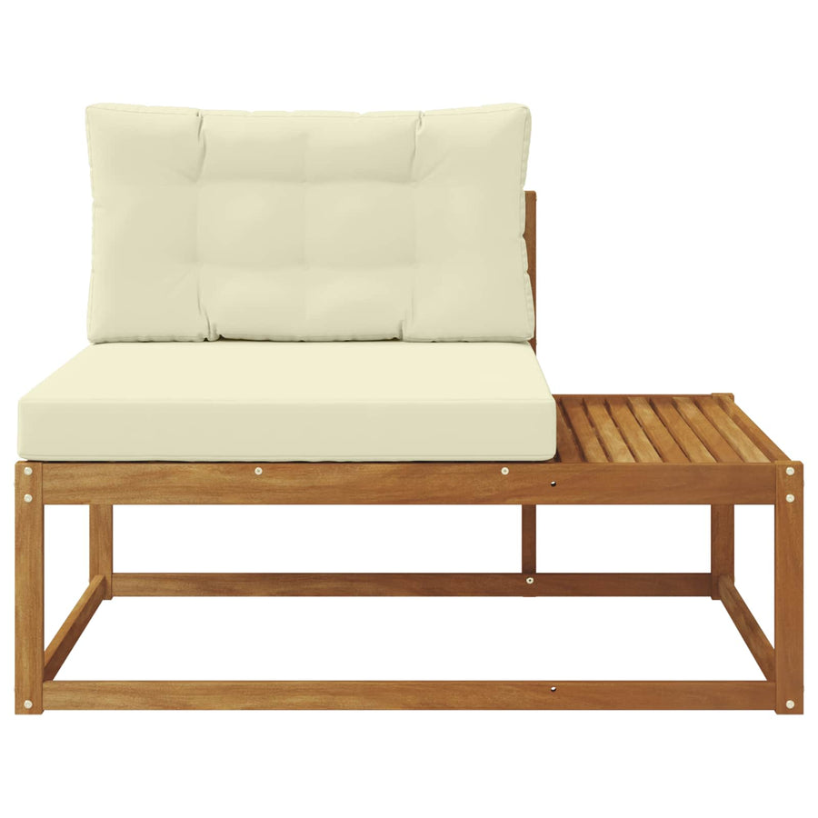 Buiten Eindbank Naturel 115 x 83 x 73 cm Massief Acaciahout