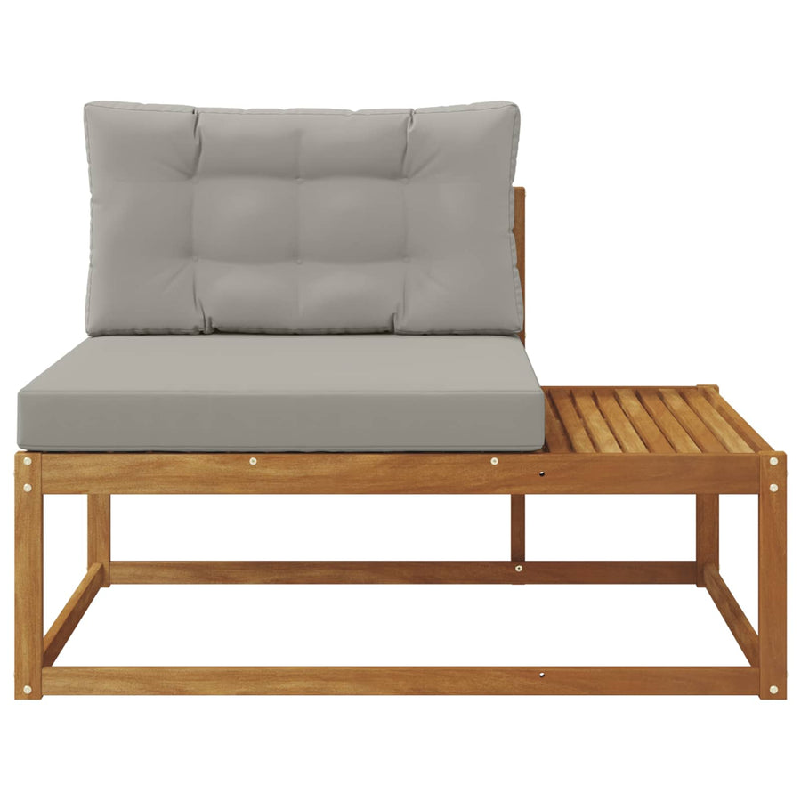 Buiten Eindbank Naturel 115 x 83 x 73 cm Massief Acaciahout