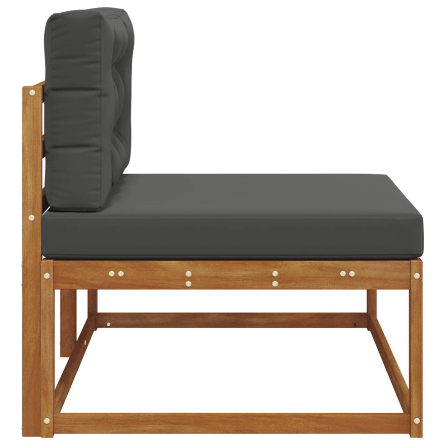 Buiten Eindbank Naturel 115 x 83 x 73 cm Massief Acaciahout