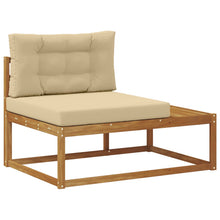 Buiten Eindbank Naturel 115 x 83 x 73 cm Massief Acaciahout