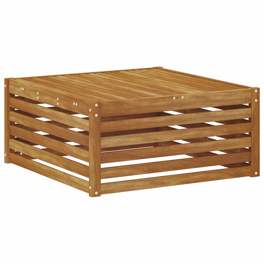 Buiten Tafel Massief Acaciahout Naturel 79 x 79 x 37 cm