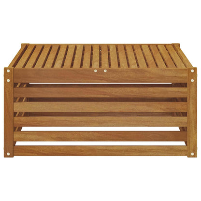 Buiten Tafel Massief Acaciahout Naturel 79 x 79 x 37 cm