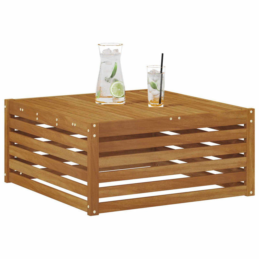 Buiten Tafel Massief Acaciahout Naturel 79 x 79 x 37 cm
