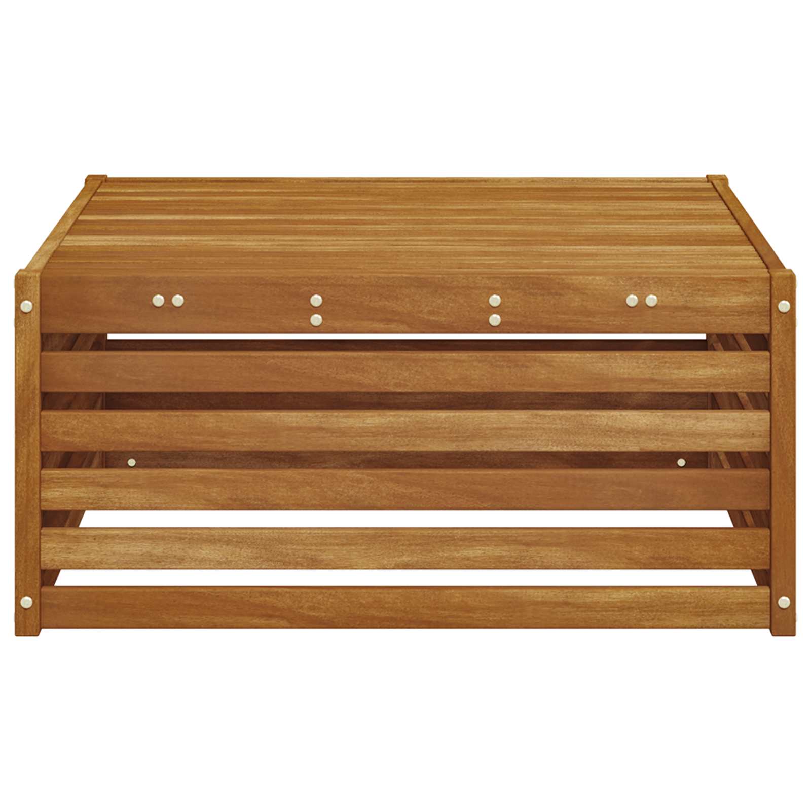 Buiten Tafel Massief Acaciahout Naturel 79 x 79 x 37 cm