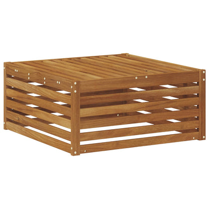 Buiten Voetenbank Naturel 79 x 79 x 37 cm Massief Acaciahout