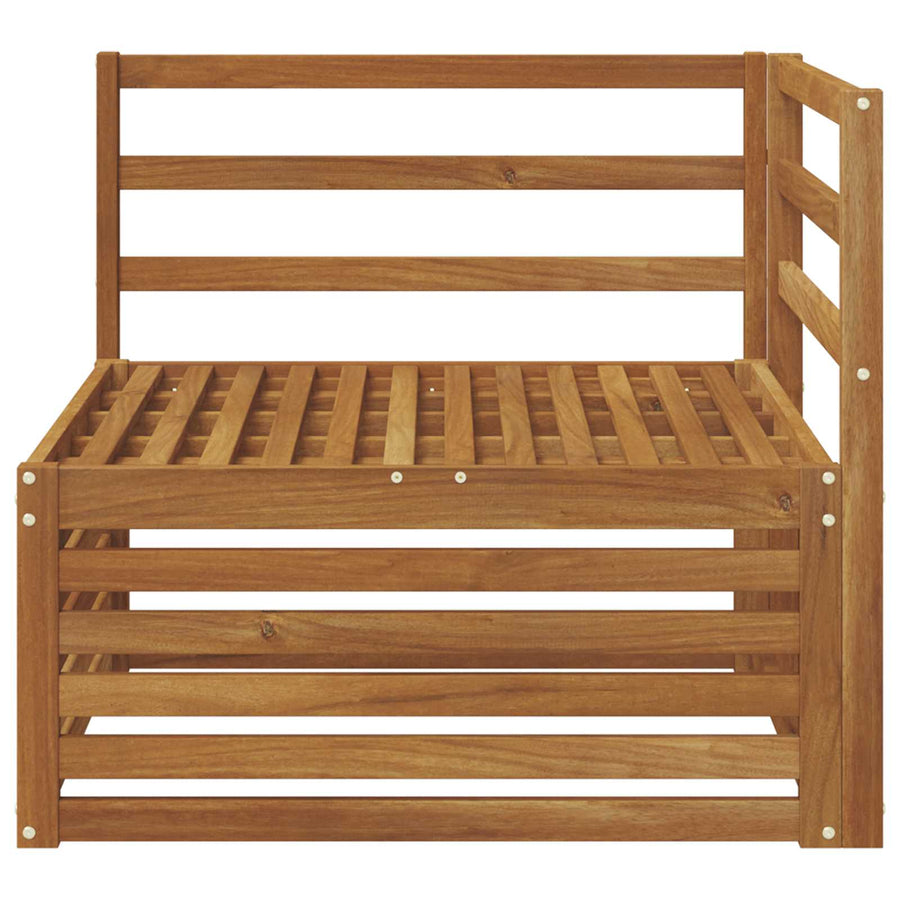 Outdoor Hoekbank Massief Acaciahout Naturel 83 x 83 x 73 cm