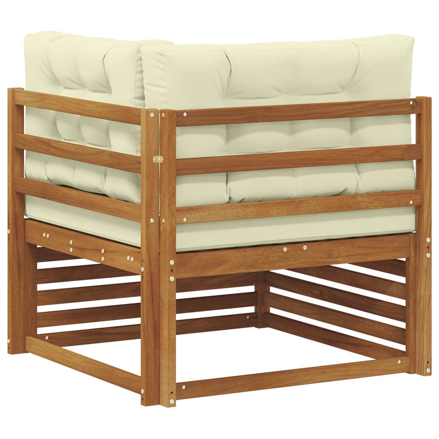 Outdoor Hoekbank Massief Acaciahout Naturel