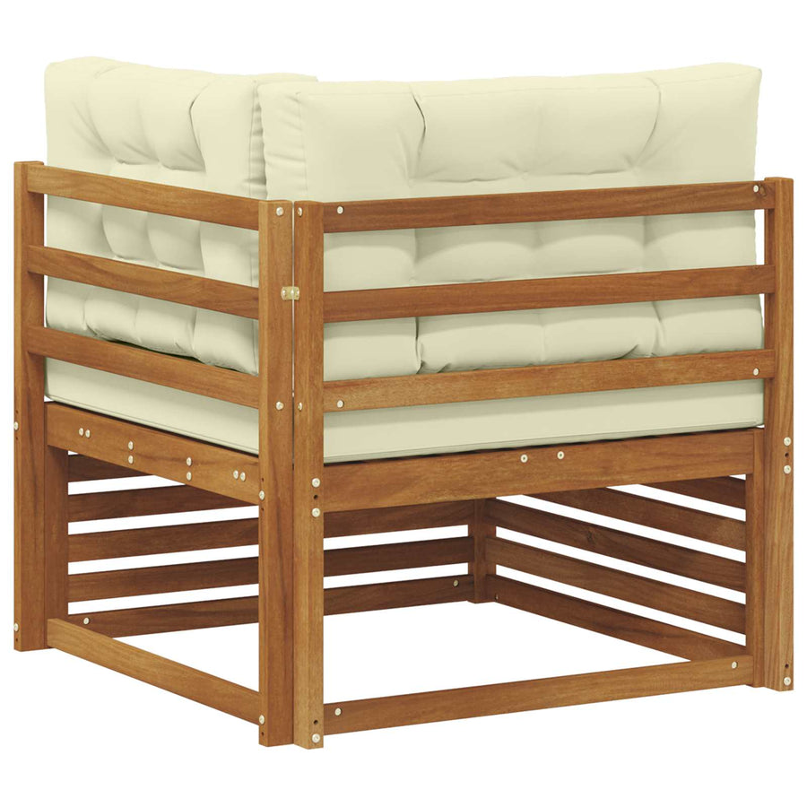 Outdoor Hoekbank Massief Acaciahout Naturel