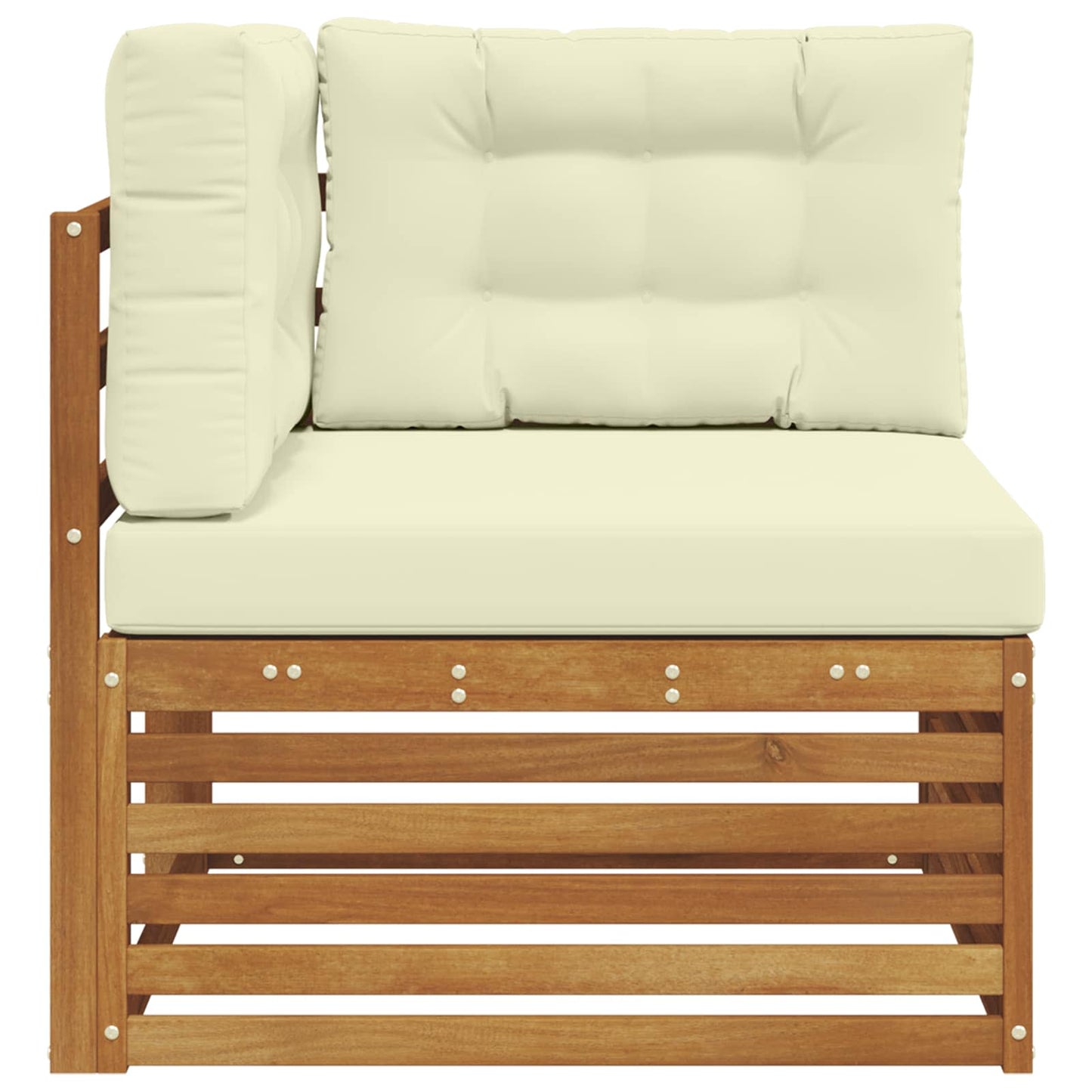 Outdoor Hoekbank Massief Acaciahout Naturel