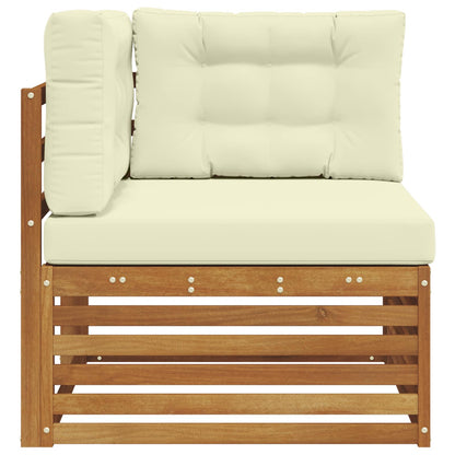 Outdoor Hoekbank Massief Acaciahout Naturel