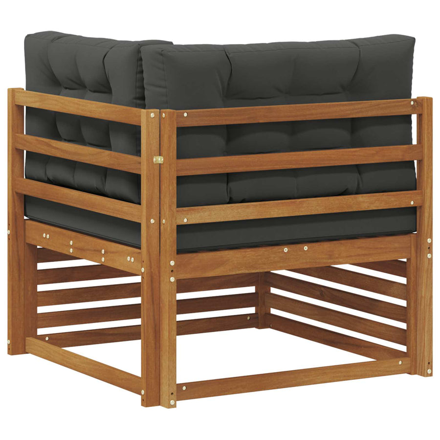 Outdoor Hoekbank Massief Acaciahout Naturel
