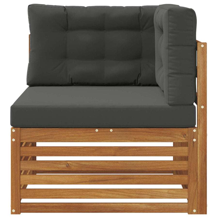 Outdoor Hoekbank Massief Acaciahout Naturel