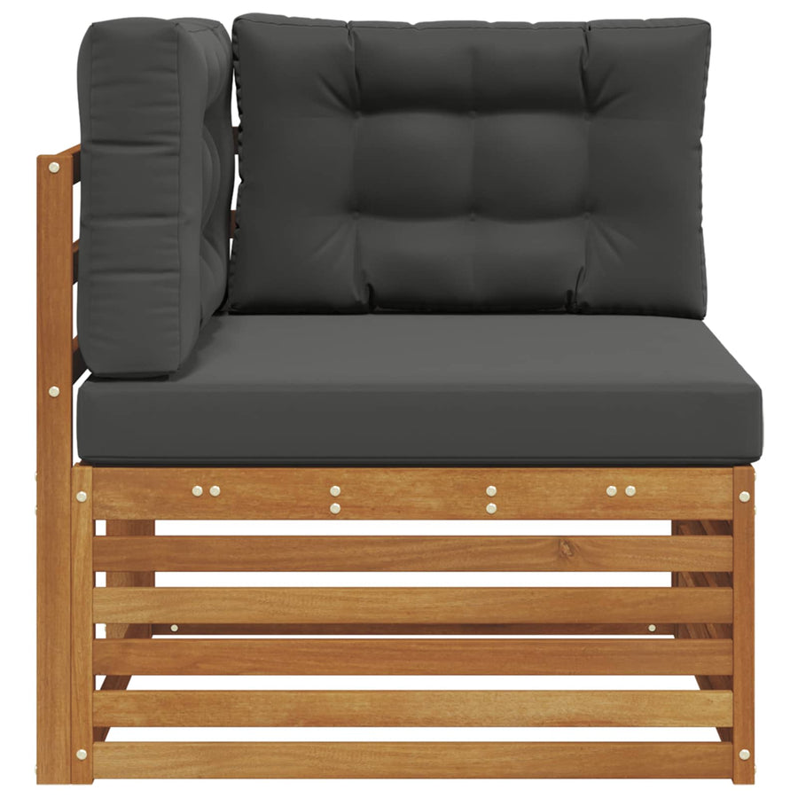 Outdoor Hoekbank Massief Acaciahout Naturel