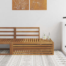 Buiten Eindbank Naturel 115 x 83 x 73 cm Massief Acaciahout