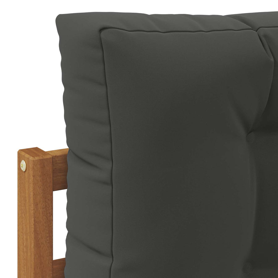 Buiten Eindbank Naturel 115 x 83 x 73 cm Massief Acaciahout