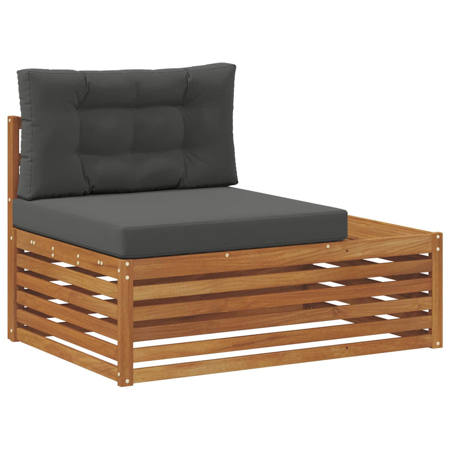 Buiten Eindbank Naturel 115 x 83 x 73 cm Massief Acaciahout