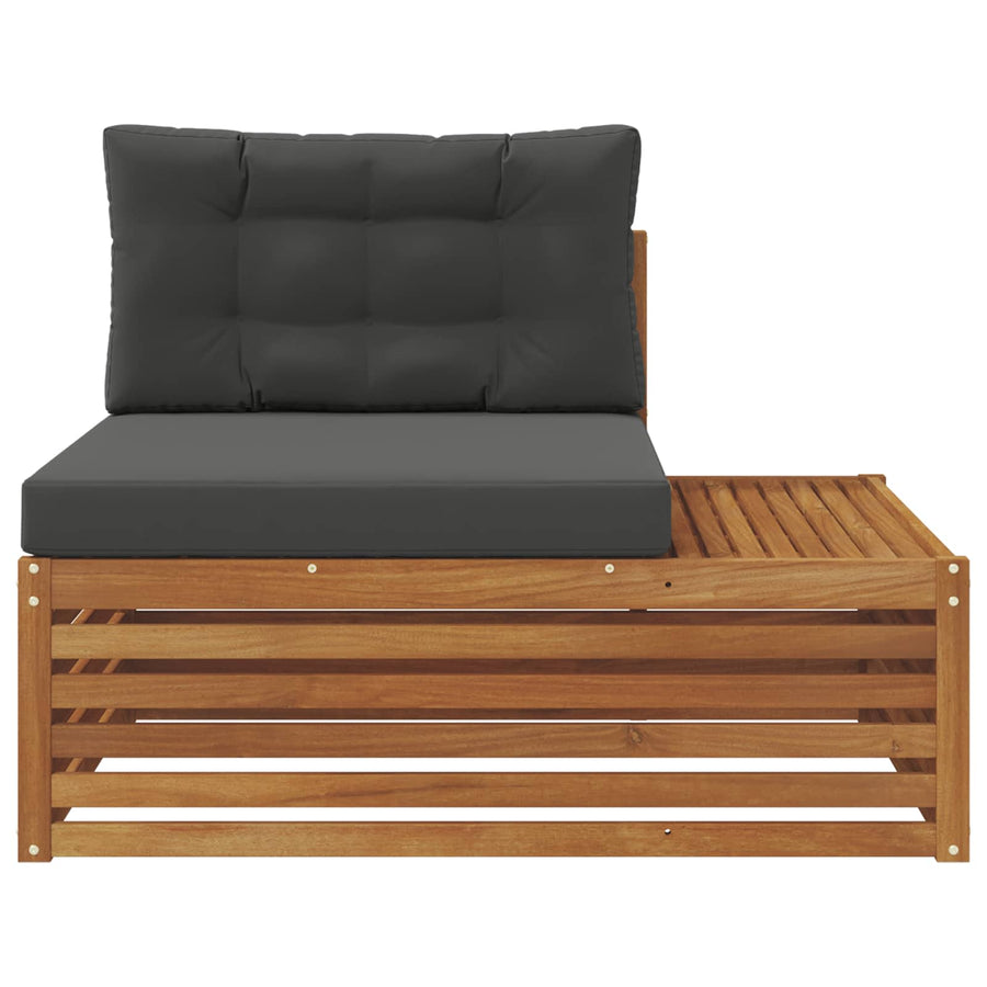 Buiten Eindbank Naturel 115 x 83 x 73 cm Massief Acaciahout