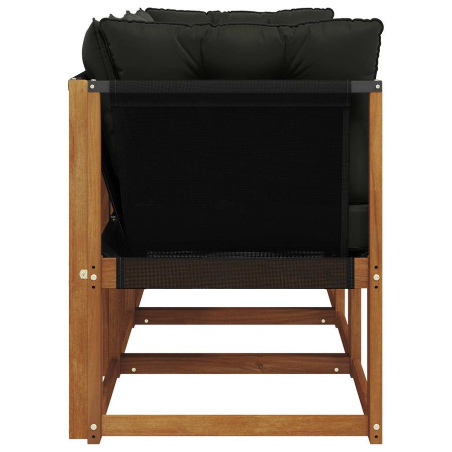 Outdoor Midden- en Hoeksalon met kussen 3 Stuk Naturel