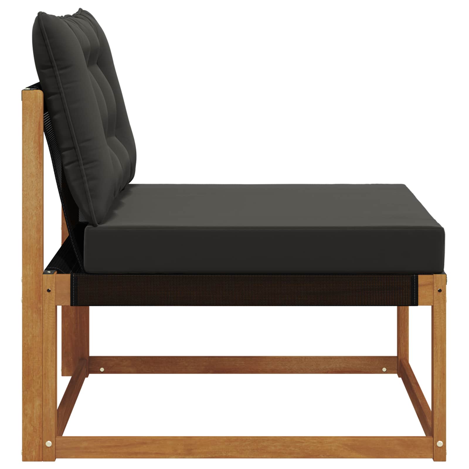Buiten Midden Sofa Massief Acaciahout Naturel