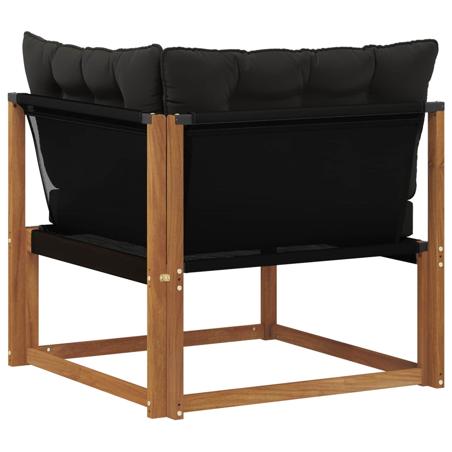Buiten Hoek Sofa Massief Acaciahout Naturel