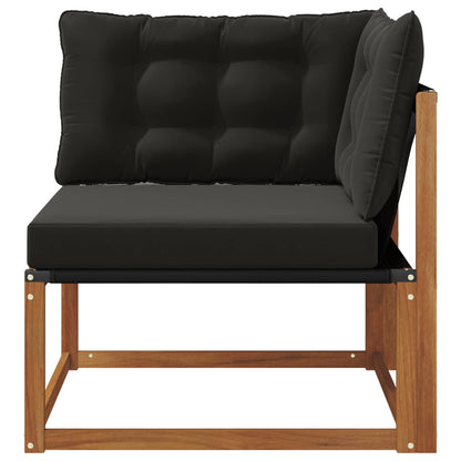 Buiten Hoek Sofa Massief Acaciahout Naturel