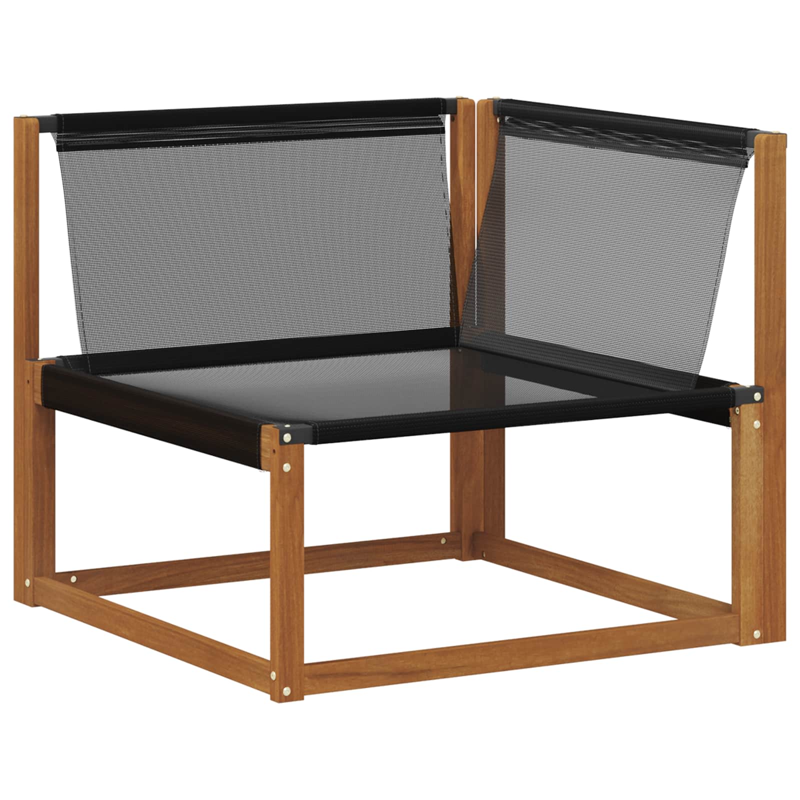 Sectie Sofa Eenheden met kussen 3 Stuk Naturel en lichtgrijs