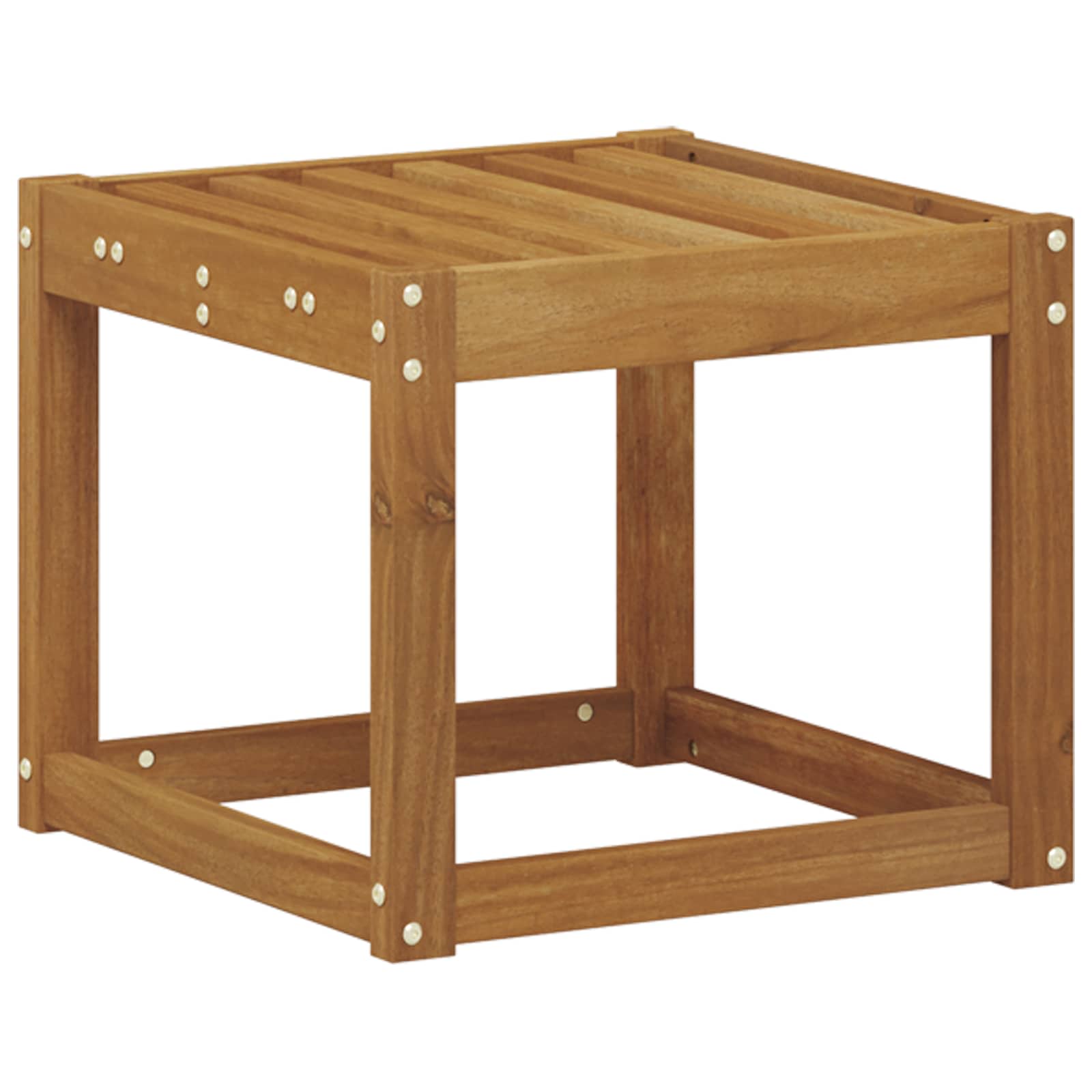 Stoelbank Naturel 43 x 43 x 37 cm Massief Acaciahout
