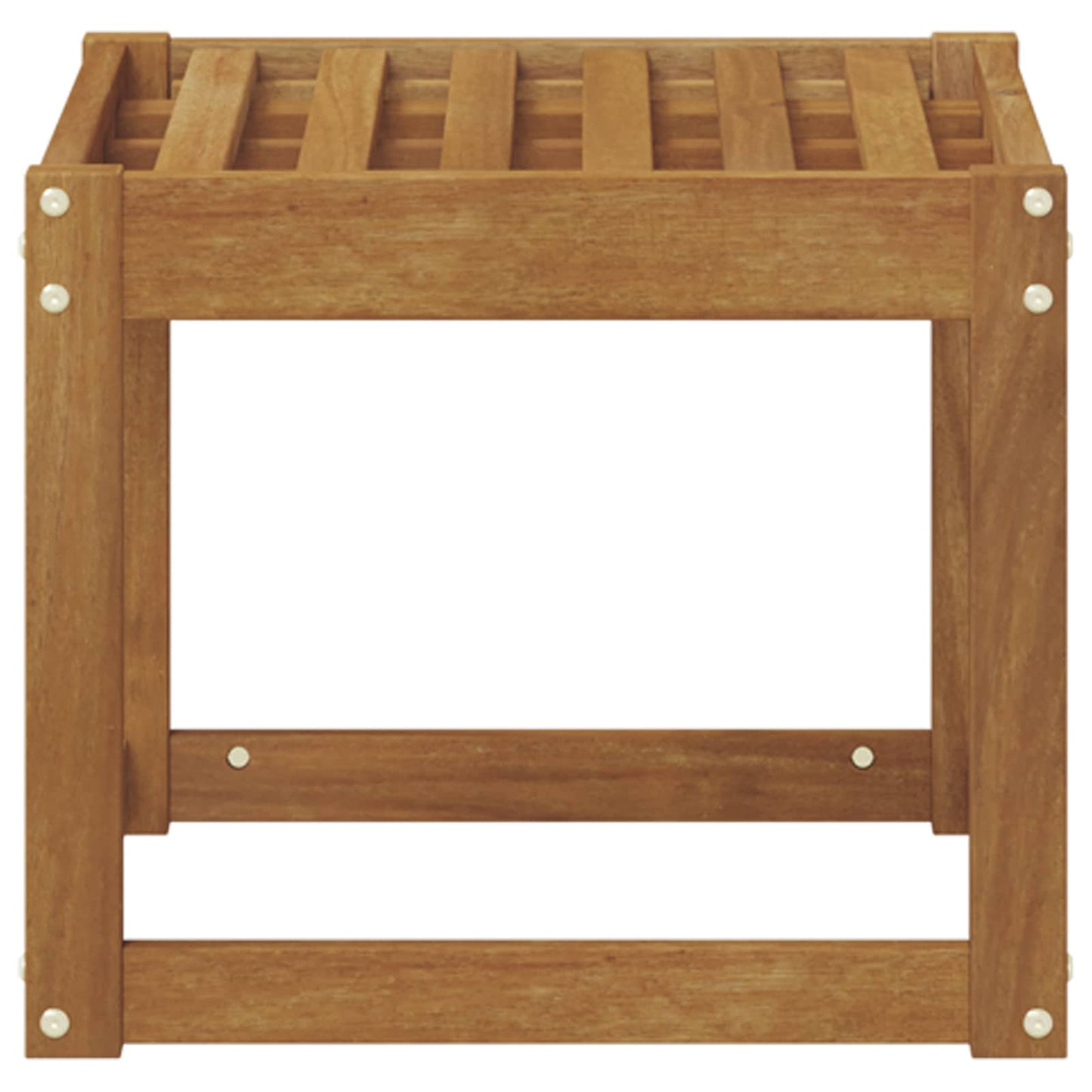 Stoelbank Naturel 43 x 43 x 37 cm Massief Acaciahout